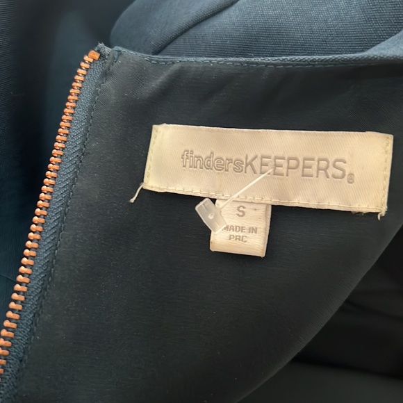 Finder Keepers Last Goodbye Asymmetric Hem Mini Dress Size Small - Picture 4 of 15